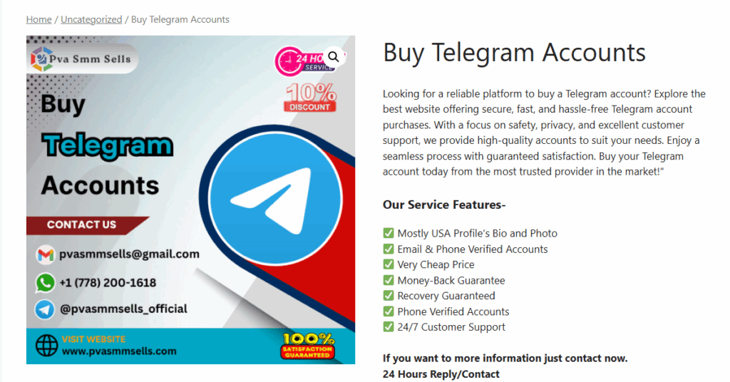 Buy Telegram Accounts